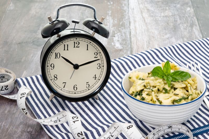 Intermittent Fasting Weight Loss dieting concept