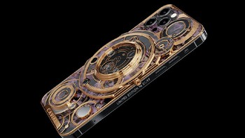 iPhone 13 Pro Purple Tourbillon . Foto: Caviar