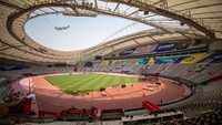 Stadion ini telah dibuka pada 1976 silam. Lalu mengalami renovasi pada 2005 dan kapasitasnya diperbesar untuk Asian Games 2006. Getty Images/Matthias Hangst