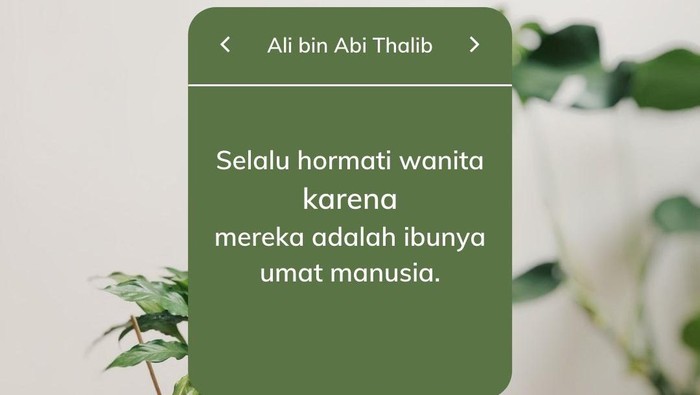 Kata-kata bijak Ali bin Abi Thalib