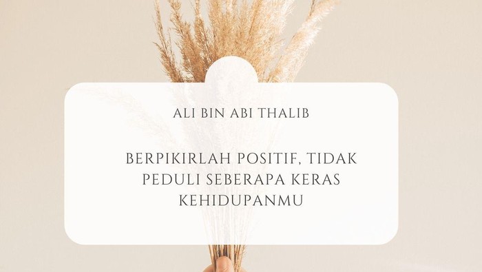 Kata-kata bijak Ali bin Abi Thalib