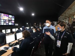 Cek Media Center PON, Amali: Saya Terkaget-kaget Sebagus Ini