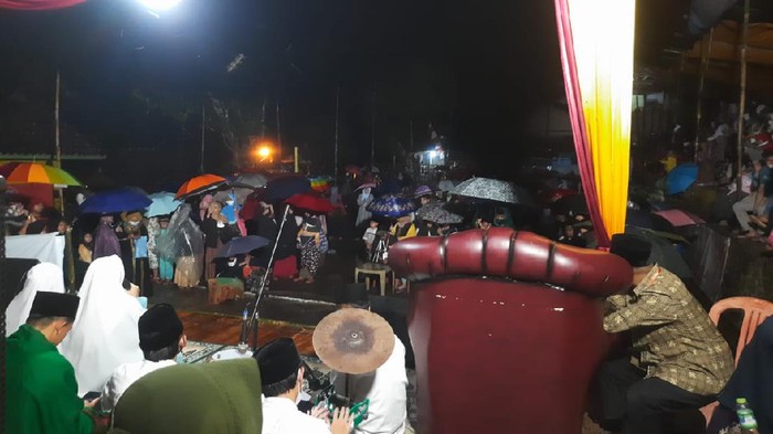 Lokasi acara pengajian Ustaz Solmed di Cisewu