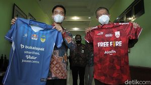 Momen Gibran Temui Walkot Yogya Jelang Laga PSIM Vs Persis