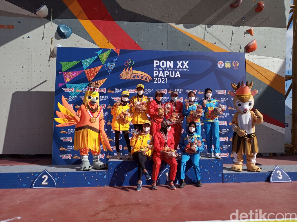 Panjat Tebing Jawa Tengah Juara di PON Papua