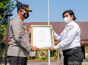 Ungkap 114 Kasus Perempuan-Anak, Polres Jombang Diganjar Penghargaan TRC PPA