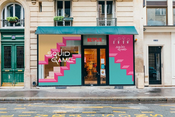 Squid Game Buka Pop-up Store di Paris, Antre Panjang Hingga Picu
