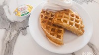 Menu American breakfast yang bisa kamu temui di sini adalah waffle, pancake, hingga aneka olahan telur. Foto: detikFood/Yenny Mustika Sari