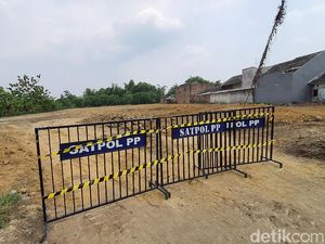Tak Punya Izin, Pembangunan Perumahan di Kota Mojokerto Disetop Satpol PP