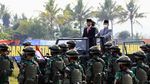 Potret Gagah Perkasa Komcad RI yang Dicek Duet Jokowi-Prabowo