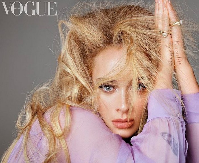 Adele di majalah British Vogue