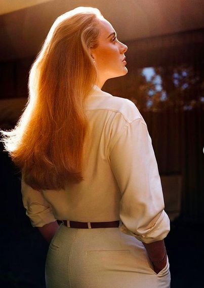 Adele di majalah US Vogue