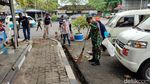 Aksi Warga hingga TNI Bersih-bersih Terminal Ciamis