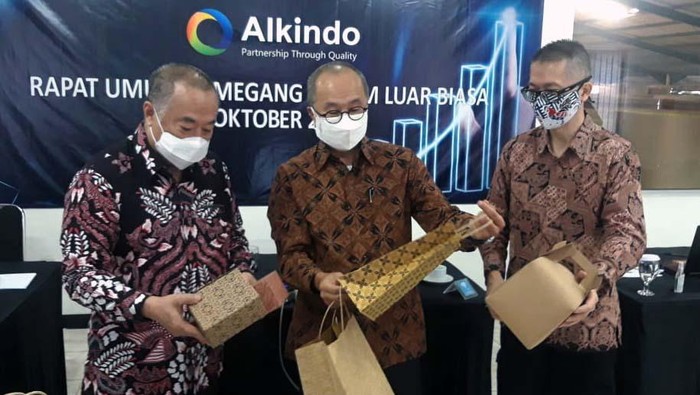 PT Alkindo Naratama Tbk gelar RUPSLB. Rapat menyetujui rights issue perusahaan yang bergerak di bidang kertas dan bahan baku kimia tersebut.