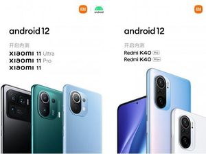 Ini HP Xiaomi Pertama yang Kebagian Android 12