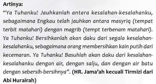 bacaan iftitah
