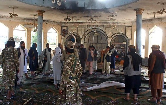 Bom bunuh diri meledak di Masjid Syiah Afghanistan (Foto: AFP)