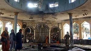 Potret Masjid Syiah Afghanistan yang Diserang Bom Saat Salat Jumat