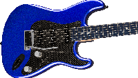 Gitar kustom ini langsung dibuat oleh Ron Thorn, dengan menampilkan elemen desain LC500 bersama dengan warna Structural Blue. Kesan mewah dan mirip seperti warna yang ditawarkan Lexus begitu terlihat. Foto: doc. Fender