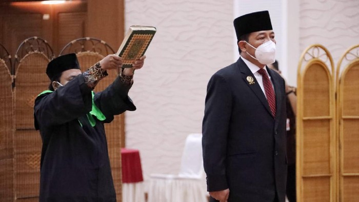 Inspektur Jenderal (Irjen) Sutanto secara resmi dilantik menjadi Wakil Kepala BSSN (Foto: dok BSSN)