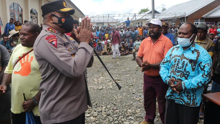 Kapolda Papua, Irjen Mathius D Fakhiri meninjau kondisi Yahukimo