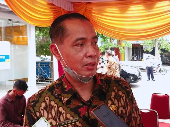Kepala Dinkop UMKM Tulungagung Slamet Sunarto