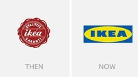 Logo IKEA sudah jauh berubah dari logo awalnya. Foto: Dok. Brightside