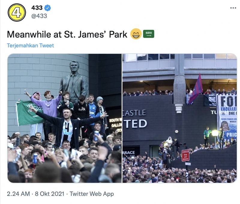 Newcastle United resmi dibeli Pangeran Arab Mohammed bin Salman Rp 5,8 T. Seiring pengalihan kepemilikan tersebut, The Magpies jadi klub bola terkaya di dunia.