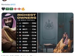 Jumat Berkah, Meme Newcastle United Jadi Klub Tajir Sealam Dunia