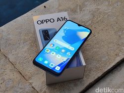 Unboxing Oppo A16, Bawa RAM 4 GB Harga Rp 2 Jutaan