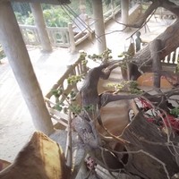 Saat ini bangunan yang dikenal dengan nama Peasant Art Building itu telah menjadi daya tarik tersendiri bagi para wisatawan. Namun sayang bangunan tersebut belum sepenuhnya selesai, masih 60 persennya saja. Dan karena keterbatasan dana, diperkirakan akan butuh waktu lama untuk menyelesaikan bangunan tersebut. Foto: YouTube/七年环球