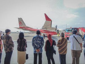 Hebat! RI Ukir Sejarah Terbangkan Pesawat Berbahan Bakar Campuran Minyak Sawit