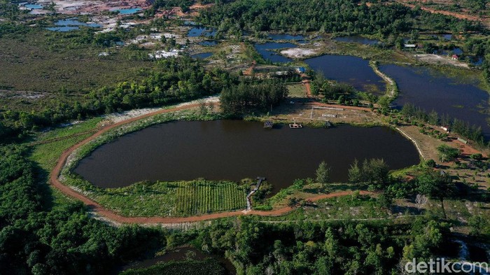 Siapa Sangka Oase di Belitung Timur Ini Dulunya Tambang Timah Bekas tambang timah di Belitung Timur ini kini berubah menjadi oase di Desa Selinsing Kecamatan Gantung, Belitung.