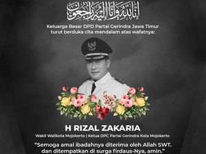Wakil Wali Kota Mojokerto Meninggal, Gerindra Jatim Mengaku Kehilangan