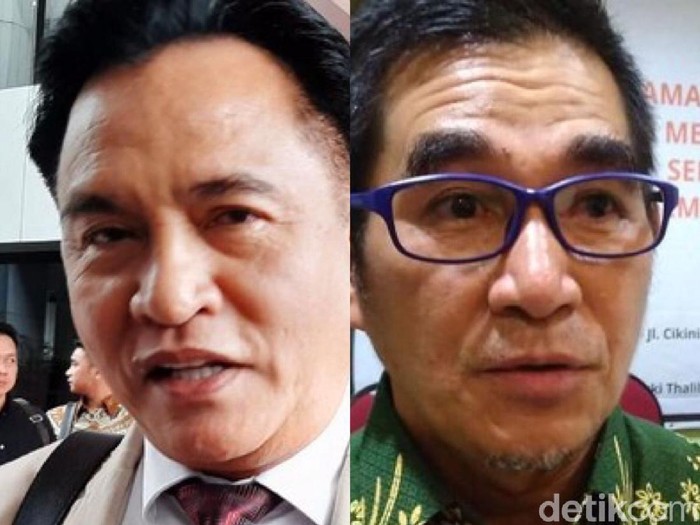 Yusril Ihza Mahendra dan Hamdan Zoelva