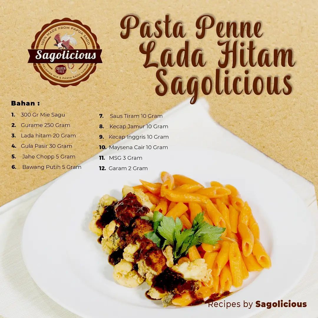Bukan Hanya Papeda, Sagu Khas Papua Juga Bisa Jadi Mie dan Pasta