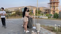 Sebelum masuk Cove at Batavia PIK traveler bisa mencuci tangan dulu. Sebelumnya, traveler juga harus melakukan scan barcode PeduliLindungi.