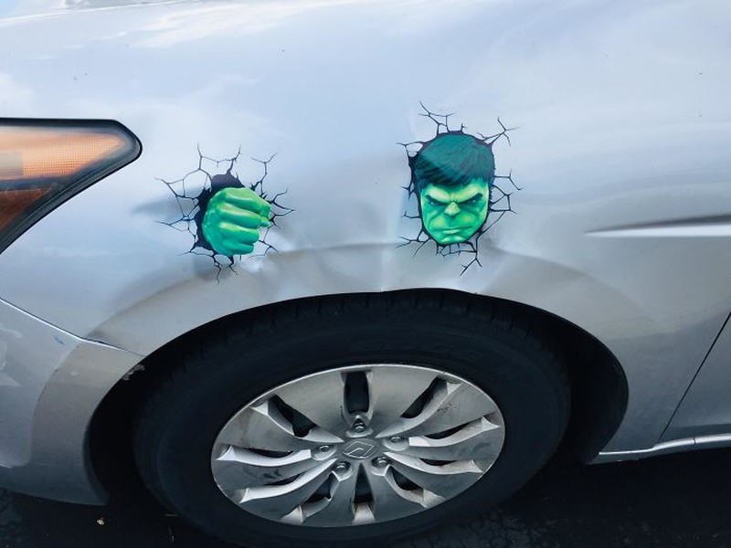 fotoinet cara kreatif reparasi mobil yang rusak
