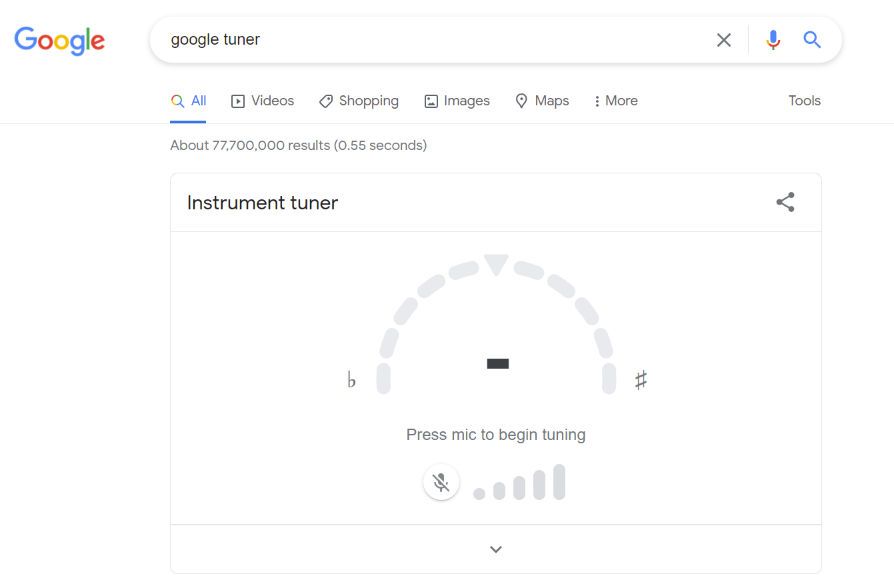 Google Tuner Gitar