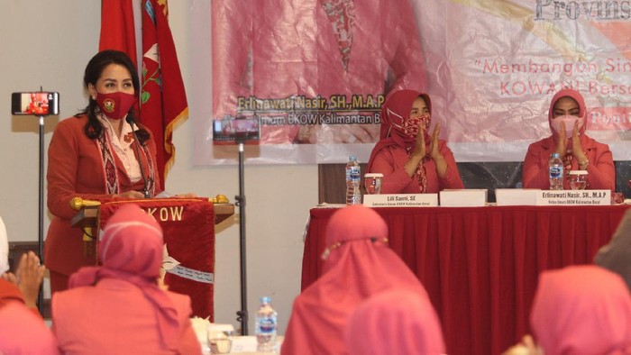 Kowani dan Badan Kerjasama Organisasi Wanita (BKOW) menggelar silaturahmi di Kubu Raya Kalbar demi pencegahan dan penurunan stunting.