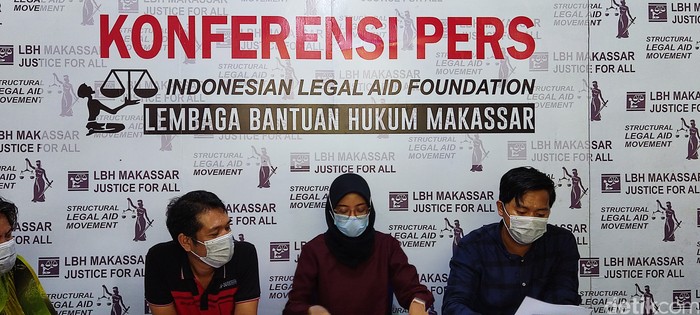 Ketua Divisi Perempuan Anak dan Disabilitas LBH Makassar, Resky Pratiwi. (Hermawan M/detikcom)