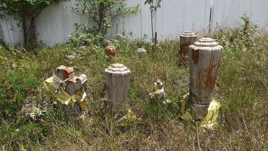 Kondisi situs diduga makam era kesultanan Aceh di area proyek IPAL Banda Aceh