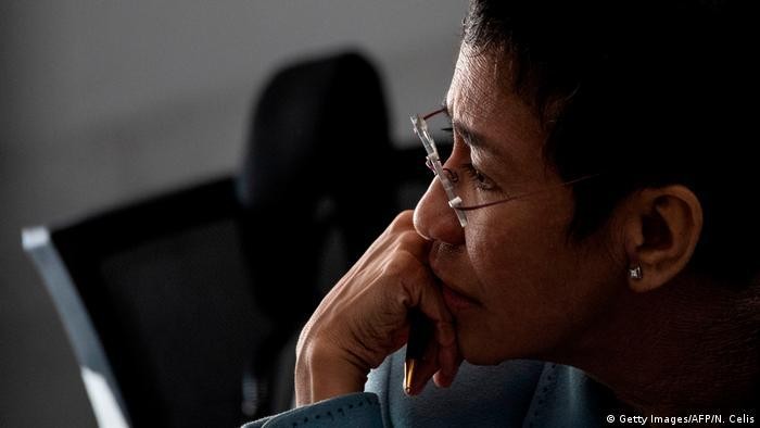 Maria Ressa (Getty Images/AFP/N. Celis)