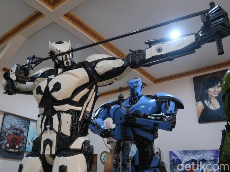 Replika Robot dari Bantul Ini Terbang ke China hingga Jerman