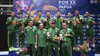 Sementara itu tim Jawa Timur dan Jawa Tengah meraih medali perunggu.