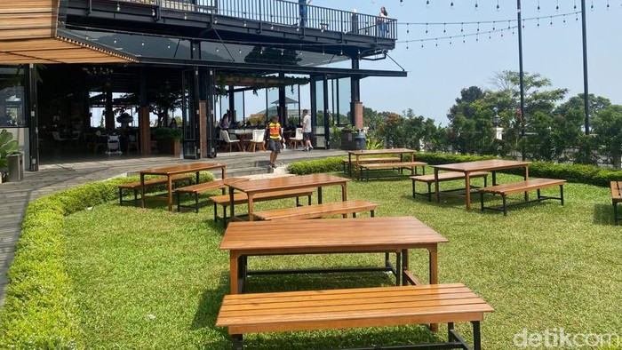 Viral di Sentul, Pancar Garden Tawarkan Ngopi dengan View Gunung
