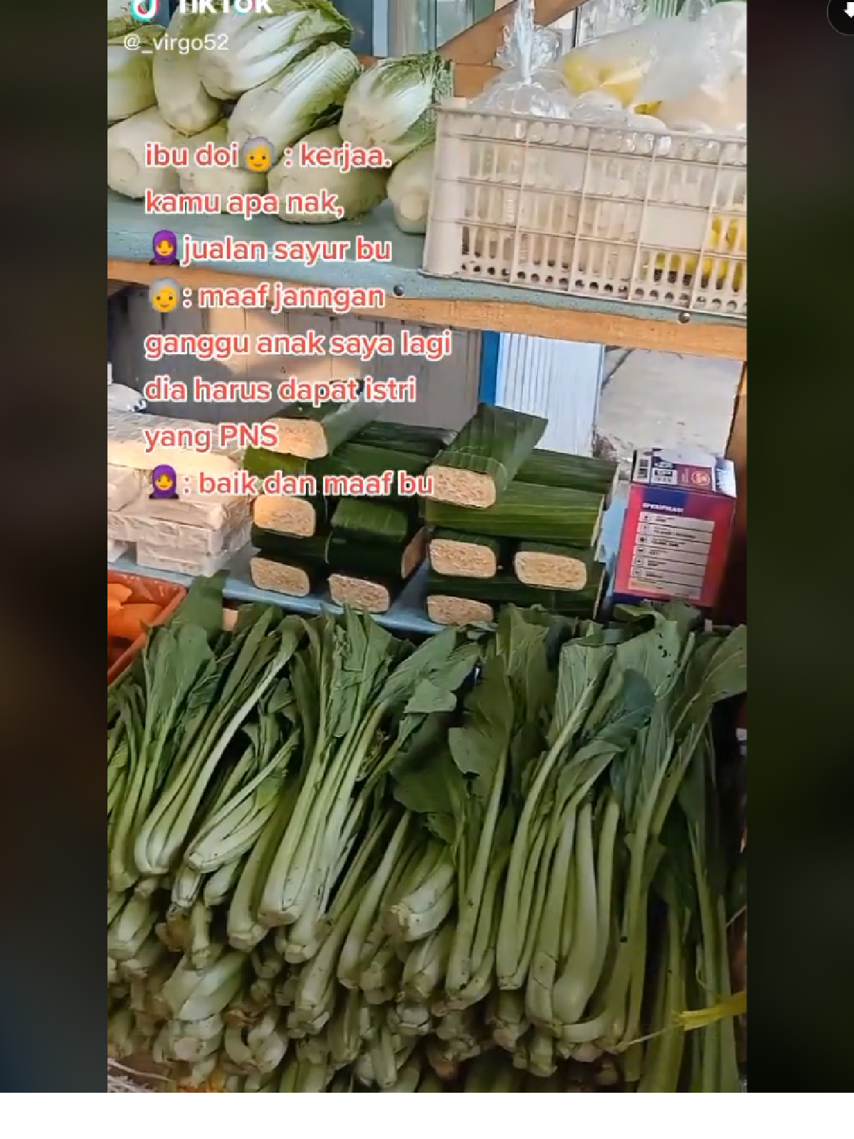 Viral Wanita Disepelekan Calon Mertua Karena Jualan Sayur Padahal Gajinya