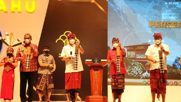 Wayan Koster Bersama Yasonna di Bali
