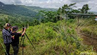 Jatimulyo terletak di kawasan Bukit Menoreh, sebuah pegunungan kapur yang membentang dari Kabupaten Kulon Progo (DIY), Purworejo, dan Magelang (Jawa Tengah). (Jalu Rahman Dewantara/detikcom)
