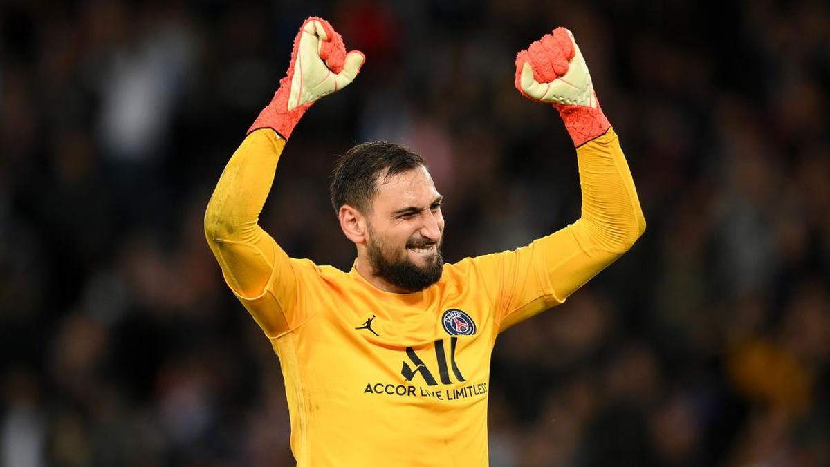 Gianluigi Donnarumma positif COVID-19. (Foto: Getty Images/Matthias Hangst)